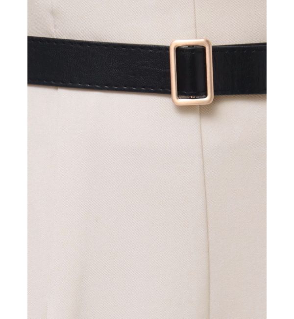 LAGUNAMOON「バイカラーベルトサスペンダーパンツ」|その他|