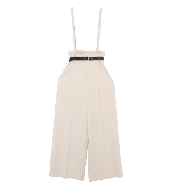 LAGUNAMOON「バイカラーベルトサスペンダーパンツ」|その他|