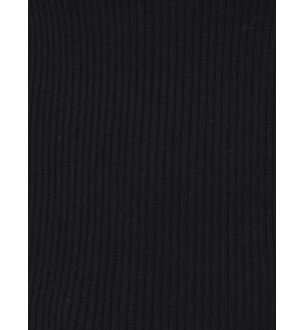 LAGUNAMOON「アシンメトリードレープフレアスリーブニット」|ニット・セーター|