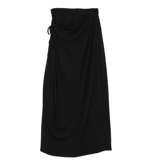 LAGUNAMOON「アシンメトリーデザインカットスカート」|スカート|ブラック