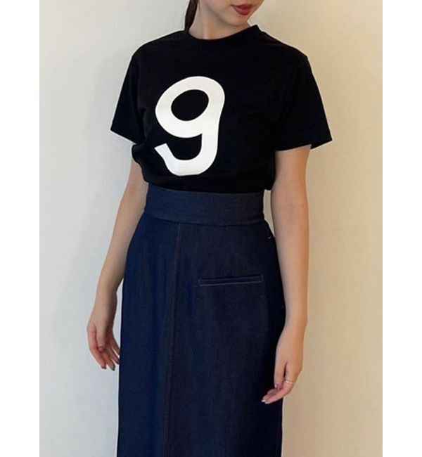 LAGUNAMOON「【柳橋唯コラボ】NumberTシャツ」|Tシャツ・カットソー|ブラック