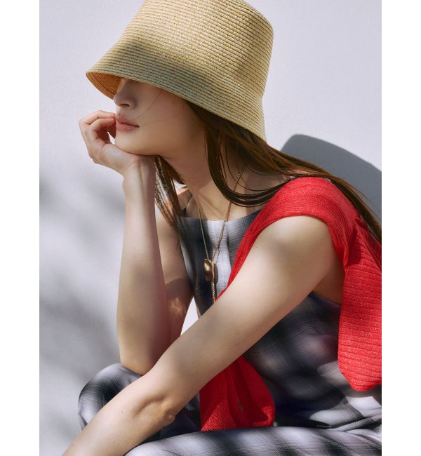 LAGUNAMOON「ハンドウォッシャブルバケットハット」|ハット|ベージュ