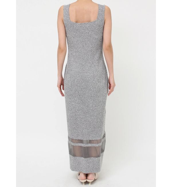 LAGUNAMOON「【riiさんコラボカラー・サイズあり】クロップドカーデセットニットワンピース」|ワンピース|