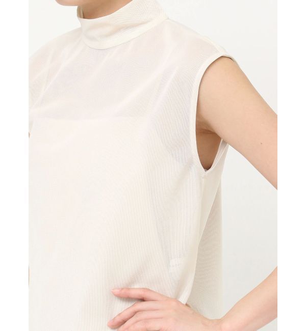 LAGUNAMOON「メッシュノースリーブプルオーバー」|Tシャツ・カットソー|