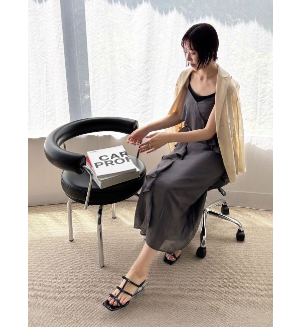 LAGUNAMOON「ラッフルフリルキャミワンピース」|ワンピース|