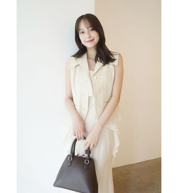 LAGUNAMOON「ラッフルフリルキャミワンピース」|ワンピース|