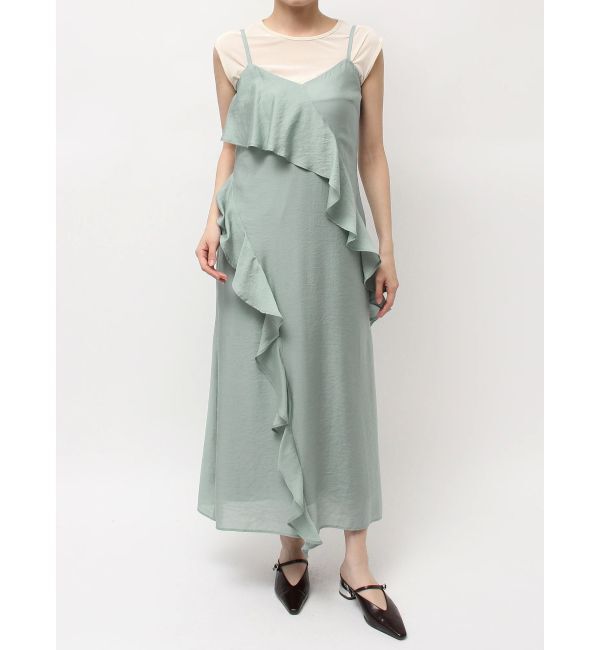 LAGUNAMOON「ラッフルフリルキャミワンピース」|ワンピース|