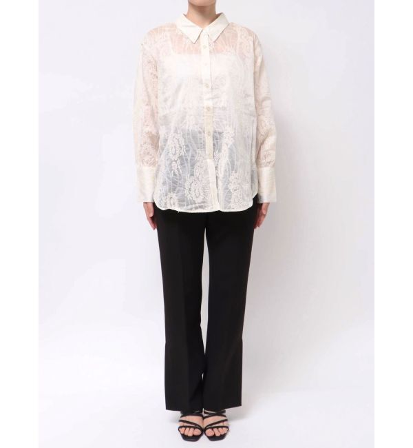 LAGUNAMOON「シアーエンブロイダリーシャツ」|シャツ・ブラウス|