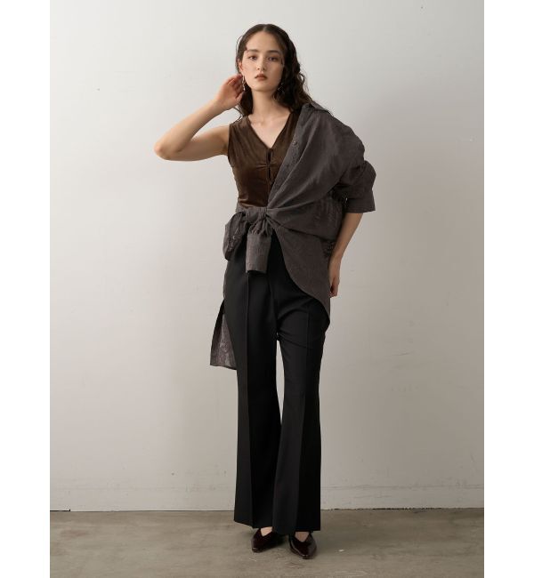 LAGUNAMOON「シアーエンブロイダリーシャツ」|シャツ・ブラウス|