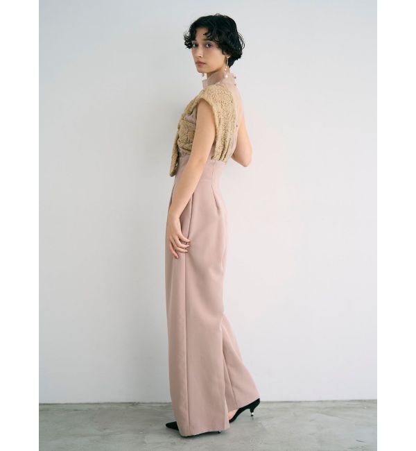 LADYエンブロイダリーツイストパンツドレス（LAGUNAMOON）｜ルミネの