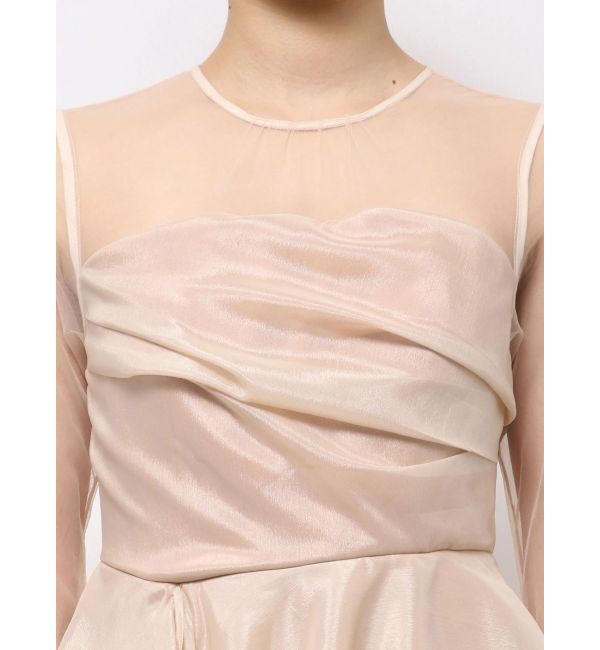 LAGUNAMOON「LADYアシンメトリーペプラムフリルドレス」|ドレス|