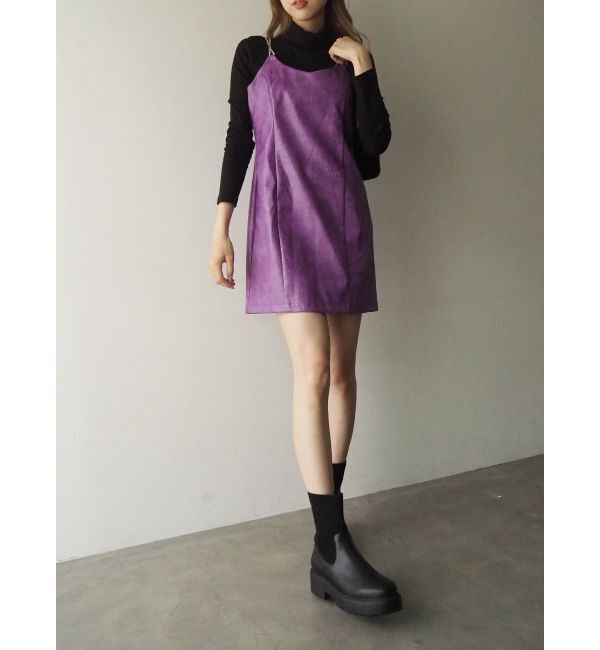 EVRIS「リブソックスミドルブーツ」|ショートブーツ|