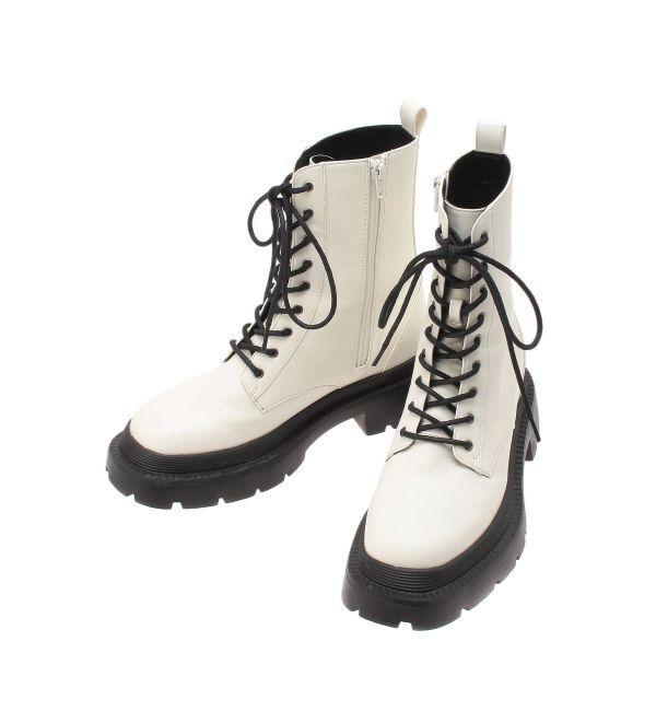 EVRIS「レースアップインソールワークブーツ」|ショートブーツ|