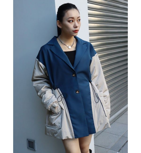 EVRIS「MA-1ドッキングジャケット【セットアップ着用可能】」|ミリタリー・モッズコート|