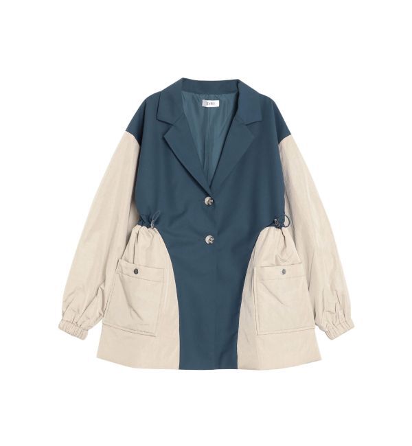 EVRIS「MA-1ドッキングジャケット【セットアップ着用可能】」|ミリタリー・モッズコート|