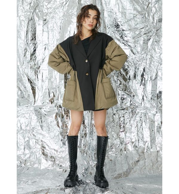 EVRIS「MA-1ドッキングジャケット【セットアップ着用可能】」|ミリタリー・モッズコート|