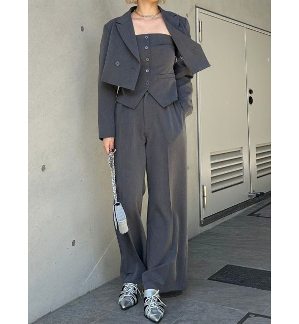 EVRIS「ショートレングスジャケット【セットアップ着用可能】」|テーラードジャケット|