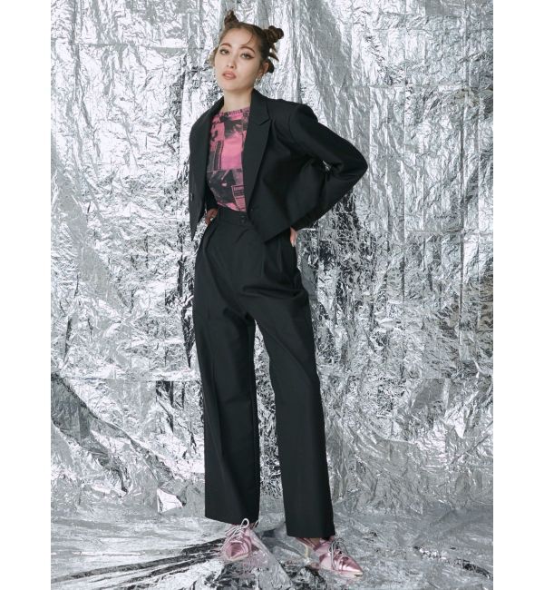 EVRIS「ショートレングスジャケット【セットアップ着用可能】」|テーラードジャケット|