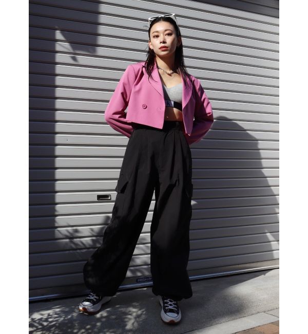 EVRIS「ショートレングスジャケット【セットアップ着用可能】」|テーラードジャケット|