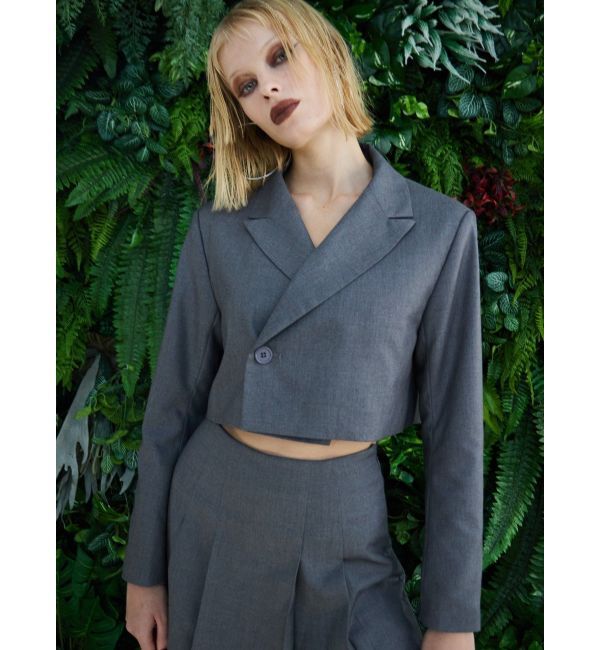 EVRIS「ショートレングスジャケット【セットアップ着用可能】」|テーラードジャケット|