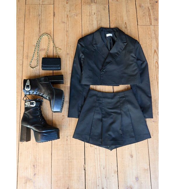 EVRIS「ショートレングスジャケット【セットアップ着用可能】」|テーラードジャケット|