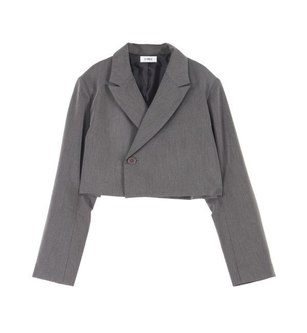 EVRIS「ショートレングスジャケット【セットアップ着用可能】」|テーラードジャケット|