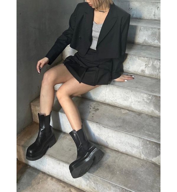 EVRIS「ショートレングスジャケット【セットアップ着用可能】」|テーラードジャケット|