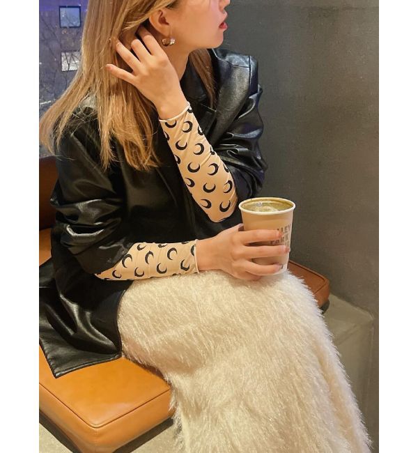 EVRIS「ラメフリンジロングスカート」|スカート|