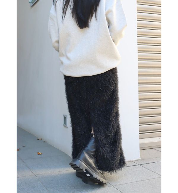 EVRIS「ラメフリンジロングスカート」|スカート|