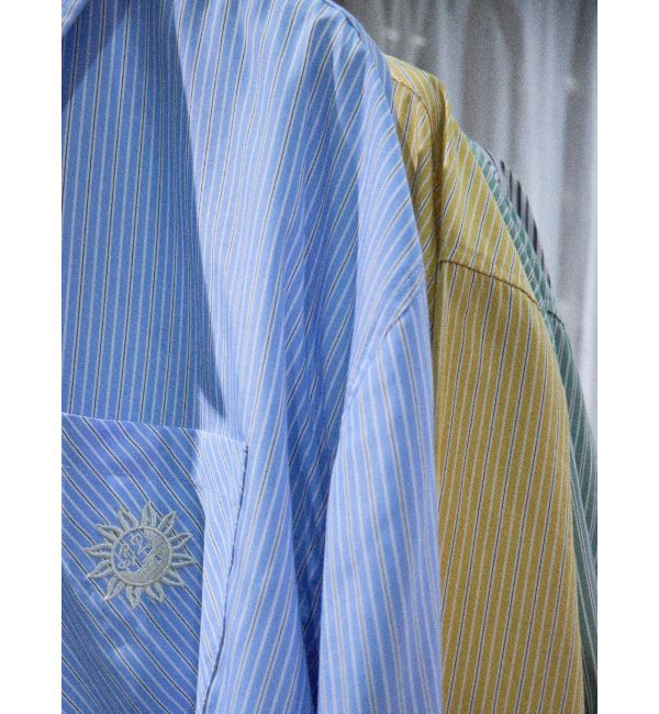 EVRIS「SUNNYストライプオーバーサイズシャツ」|シャツ・ブラウス|