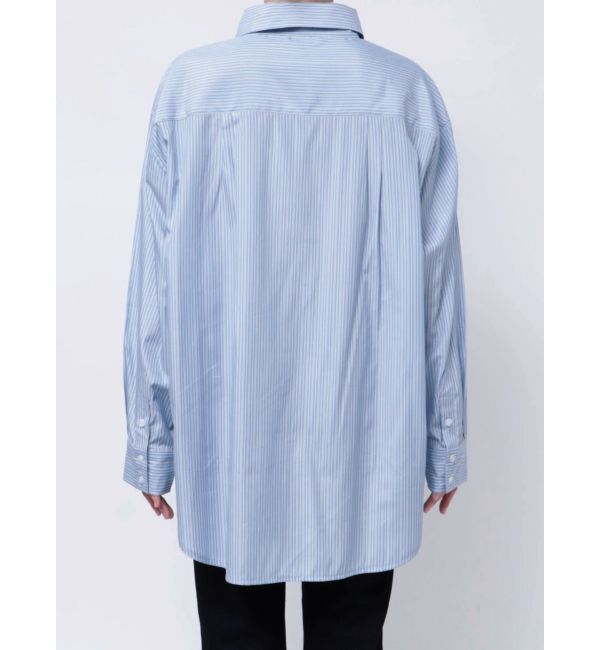 EVRIS「SUNNYストライプオーバーサイズシャツ」|シャツ・ブラウス|