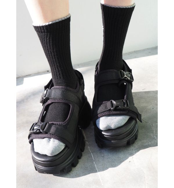 EVRIS「バックルワークソールサンダル」|サンダル|