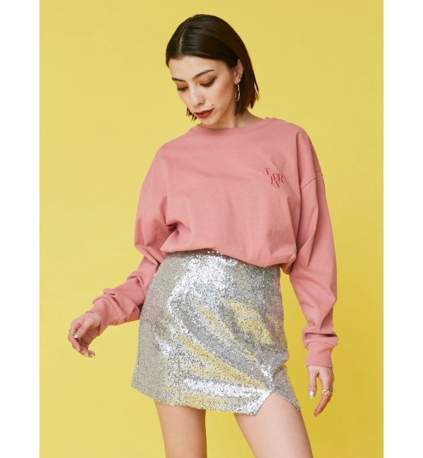 EVRIS「スパンコールミニスカート」|スカート|