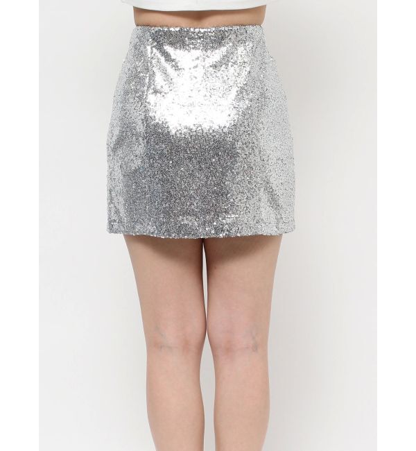 EVRIS「スパンコールミニスカート」|スカート|
