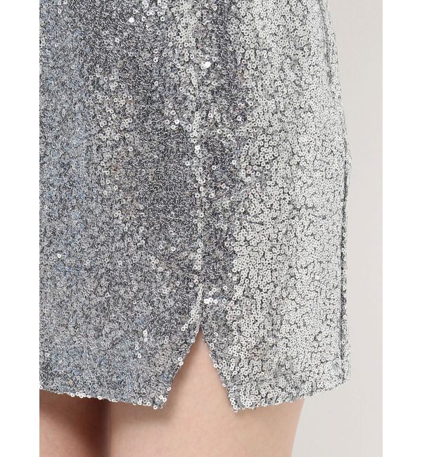 EVRIS「スパンコールミニスカート」|スカート|