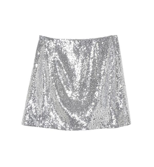 EVRIS「スパンコールミニスカート」|スカート|