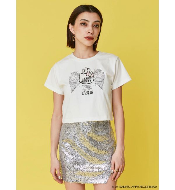 EVRIS「スパンコールミニスカート」|スカート|