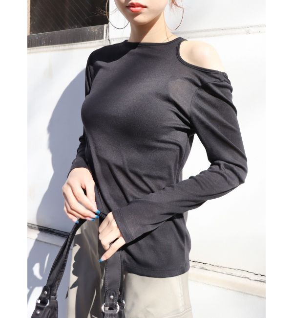 EVRIS「カッティングシアートップス」|Tシャツ・カットソー|