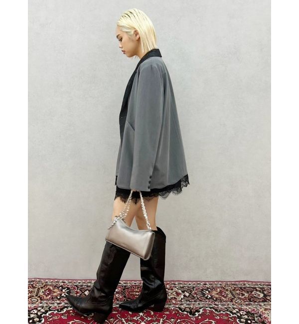 EVRIS「レースドッキングジャケット【セットアップ着用可能】」|テーラードジャケット|