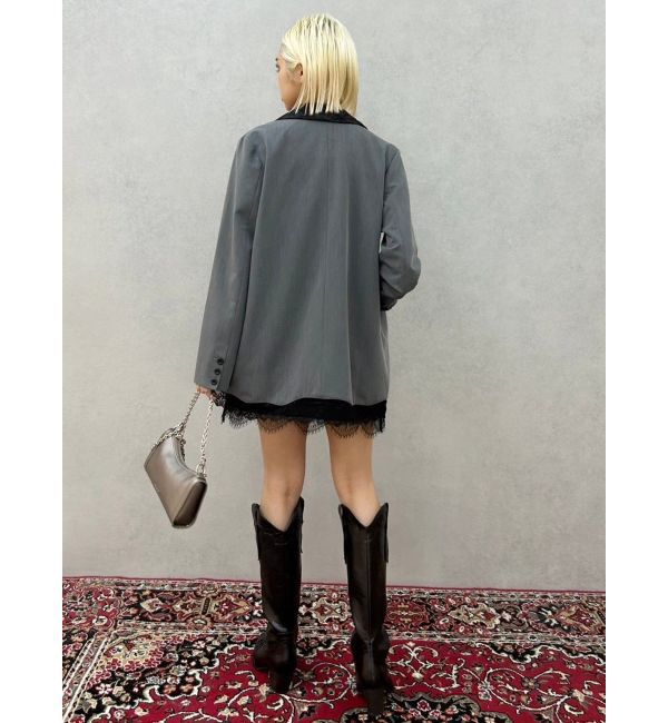 EVRIS「レースドッキングジャケット【セットアップ着用可能】」|テーラードジャケット|