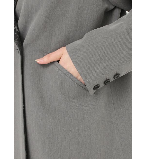 EVRIS「レースドッキングジャケット【セットアップ着用可能】」|テーラードジャケット|