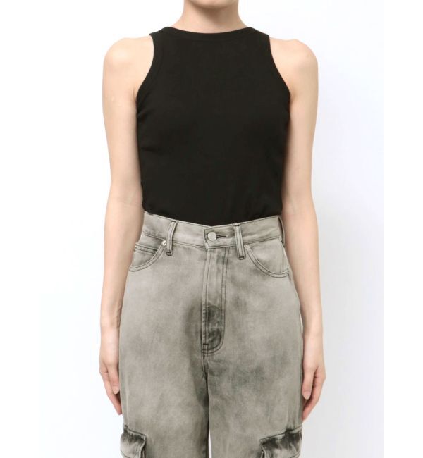 EVRIS「バックオープンボディースーツ」|タンクトップ|