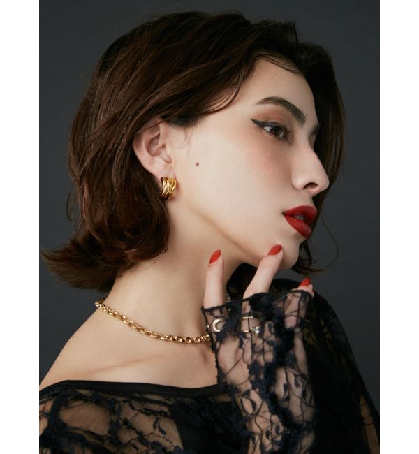 EVRIS「WAVE WIDEピアス」|ピアス|