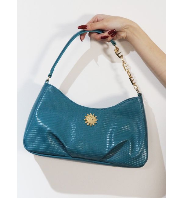 EVRIS「チェーンハンドBAG」|ハンドバッグ|ブルー