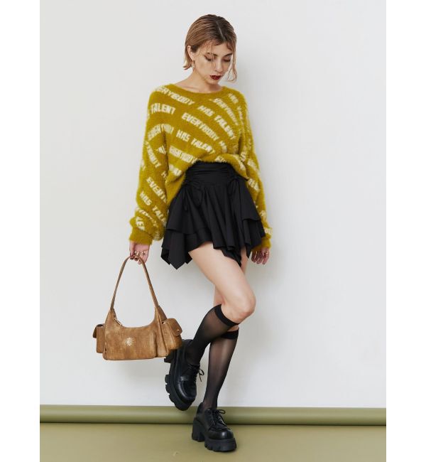 EVRIS「レースアッププラットフォームシューズ」|ローファー|