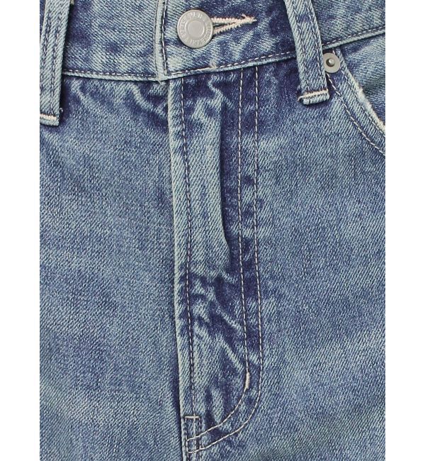 EVRIS「ニータックワイドデニムパンツ」|デニム|