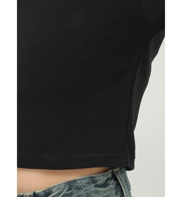 EVRIS「スクエアクロップドトップス」|Tシャツ・カットソー|