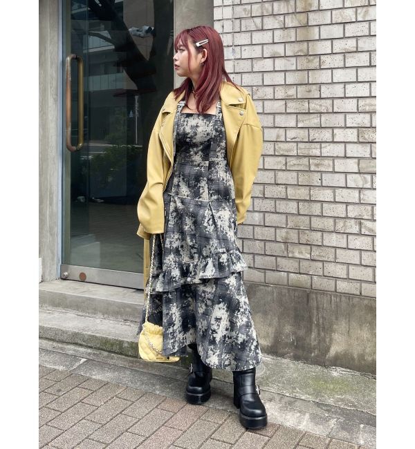 EVRIS「ルーズシルエットライダース」|ライダースジャケット|