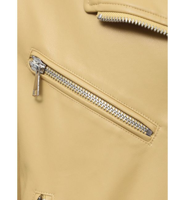 EVRIS「ルーズシルエットライダース」|ライダースジャケット|