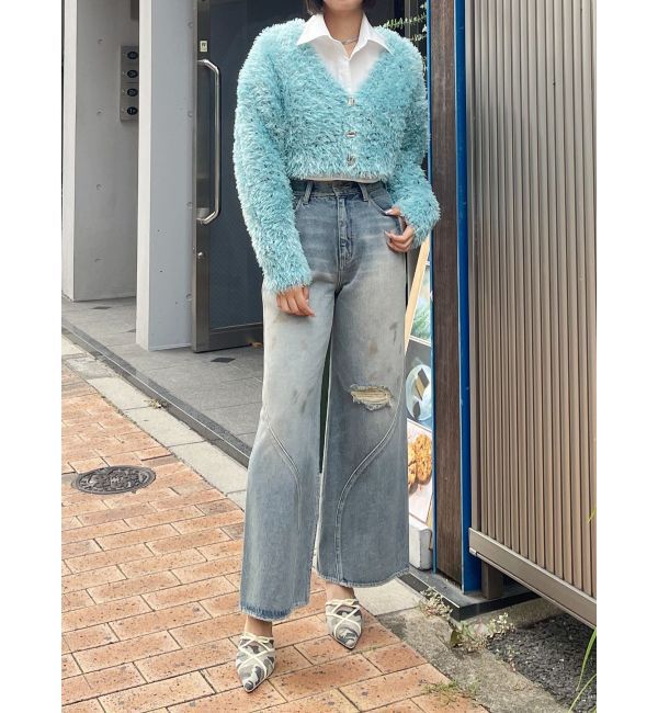 EVRIS「バイカラーヒールサンダル」|サンダル|